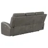 Coaster Fine Furniture 603431PPP Brickston - Triple Power Reclining Sofa - Charcoal