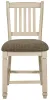 Ashley Furniture D647-124 Bolanburg - Upholstered Barstool (Set of 2) - Beige
