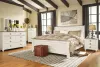Ashley Furniture B267-58 Ashley Furniture B267-58 Willowton - King/Cal King Panel Headboard - Whitewash