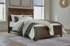 Ashley Furniture B685/31/36/57/54/97 Ashley Furniture B685/31/36/57/54/97 Danabrin - 5 Pc. - Dresser, Mirror, Queen Panel Bed - Brown