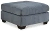 Ashley Furniture 5530308 Marleton - Oversized Accent Ottoman - Denim