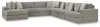 Ashley Furniture 58103S9 Ashley Furniture 58103S9 Avaliyah - 7-Piece Sectional With Laf Corner Chaise - Ash