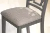 Ashley Furniture D425-325 Wrenning - Dining Room Table Set (Set of 6) - Gray