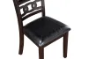 New Classic D1701-20-EBY New Classic D1701-20-EBY Gia - Dining Chairs (Set of 2) - Ebony - Faux Leather