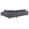 CoasterElevations 508857 Persia - Upholstered Track Arm Sectional Sofa - Gray