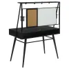 CoasterEssence 801404 Jessie - Writing Desk With Whiteboard And USB - Black