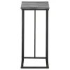 CoasterEssence 936034 Vicente - Marble Top C-Shaped Sofa Side Table - Gray