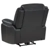 Coaster Fine Furniture 610233P Sycamore - Upholstered Power Recliner Chair - Dark Gray