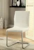 Furniture of America CM3825WH-SC-2PK Lodia - Side Chair (Set of 2) - White