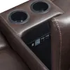 Furniture of America CM6297-LV-VN Chenai - Glider Loveseat - Brown