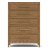 Riverside Furniture 51865 Halbrooke - 5 Drawer Chest - Light Brown