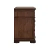 Liberty Furniture 765-BR62 Provence Park - Bedside Chest With Charging Station - Chateau Brown