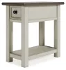 Ashley Furniture T637-107 Ashley Furniture T637-107 Bolanburg - Chair Side End Table - White / Brown / Beige