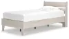 Ashley Furniture EB1864B3 Socalle - Twin Panel Platform Bed - Natural