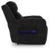 Ashley Furniture PC6420213 Forest Lake - Power Recliner With Adj Headrest - Black