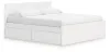 Ashley Furniture EB9630B20 Ashley Furniture EB9630B20 Onita - King Panel Platform Bed With Storage - White