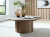 Ashley Furniture T563-8 Dontayne - Round Cocktail Table - Warm Brown