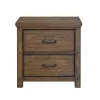 Samuel Lawrence Furniture S918-450 Cambridge - 2-Drawer Nightstand with USB - Brown