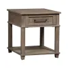Liberty Furniture 172-OT-O3PCS Parkland Falls - 3 Piece Table Set (1 Lift Top Cocktail Table 2 End Tables) - Weathered Taupe