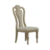 Liberty Furniture 244N-C2501S Liberty Furniture 244N-C2501S Magnolia Manor - Splat Back Upholstered Side Chair - Weathered Bisque