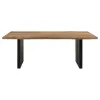CoasterElevations 115541 Bradshaw - Live Edge Wood Dining Table - Natural Acacia