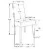 CoasterEveryday 102061-S7 Stanton - 7 Piece Rectangular Dining Table Set - Gray