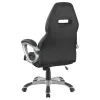 CoasterEssence 801296 Bruce - Upholstered Adjustable Home Office Desk Chair - Black