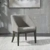 Liberty Furniture 732-C6501S Cascade Falls - Upholstered Side Chair - Satin Espresso