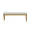 New Classic D1464N-25 New Classic D1464N-25 Essence - Dining Bench With Natural Cushion - Natural