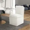 Liberty Furniture 733-ADC90-IV Accent Dining - Accent Dining Chair With Casters - Ivory