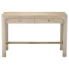 Coaster Fine Furniture 222527 Solano - 2-Drawer Makeup Table Vanity Desk - Weathered Mango