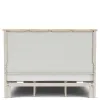 Riverside Furniture 79480-79483-79474 Riverside Furniture 79480-79483-79474 Glenndale - King Storage Bed - Aged White