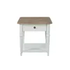 Liberty Furniture 762-OT1020 Turnberry Park - Rectangular End Table - Washed White