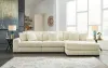 Ashley Furniture 21104S12 Ashley Furniture 21104S12 Lindyn - 3-Piece Sectional With Raf Corner Chaise - Ivory