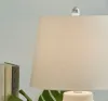 Ashley Furniture L177984 Afener - Ceramic Table Lamp (Set of 2) - Blue / Beige