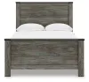 Ashley Furniture B4480B19 Ashley Furniture B4480B19 Frandern - Full Panel Bed - Black / Gray