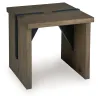 Ashley Furniture T554-2 Kandinew - Square End Table - Light Brown