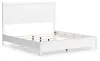 Ashley Furniture B427/31/36/82/97 Ashley Furniture B427/31/36/82/97 Binterglen - 4 Pc. - Dresser, Mirror, King Panel Bed - White