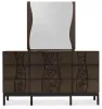 Pulaski Furniture P419100 Modern Mosaic - Dresser - Brown