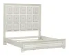 Pulaski Furniture P269-BR-K5 Pulaski Furniture P269-BR-K5 Camila - California King Upholstered Bed - Creamy White