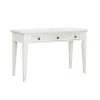 Samuel Lawrence Furniture S920-454 Savannah - 3-Drawer Desk - White Finish - White