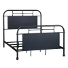 Liberty Furniture 179-BR17HFR-N Liberty Furniture 179-BR17HFR-N Vintage Series - Full Metal Bed - Navy