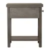 Liberty Furniture 406-OT1023 Modern Farmhouse - Drawer Chair Side Table - Dusty Charcoal