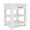 Riverside Furniture 30769 Rosalie - 1 Drawer Nightstand - White