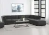 Coaster Fine Furniture 552081-SET Sunny - 6 Piece Upholstered Modular Sectional Sofa - Charcoal