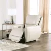 Furniture of America CM9921ST-CH-PM Phineas - Power Recliner - Beige