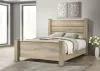 Coaster Fine Furniture 225101KE Oakglen - Eastern King Panel Bed - Weathered Oak