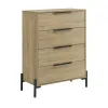 Intercon NH-BR-2404-VNM-C Newhall - Chest - Vintage Oak Melamine