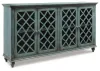Ashley Furniture T505-762 Mirimyn - Accent Cabinet - Vintage Finish - Antique Teal