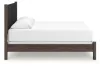 Ashley Furniture PCB2614B29 Ashley Furniture PCB2614B29 Pamytta - King Upholstered Panel Bed - Brown